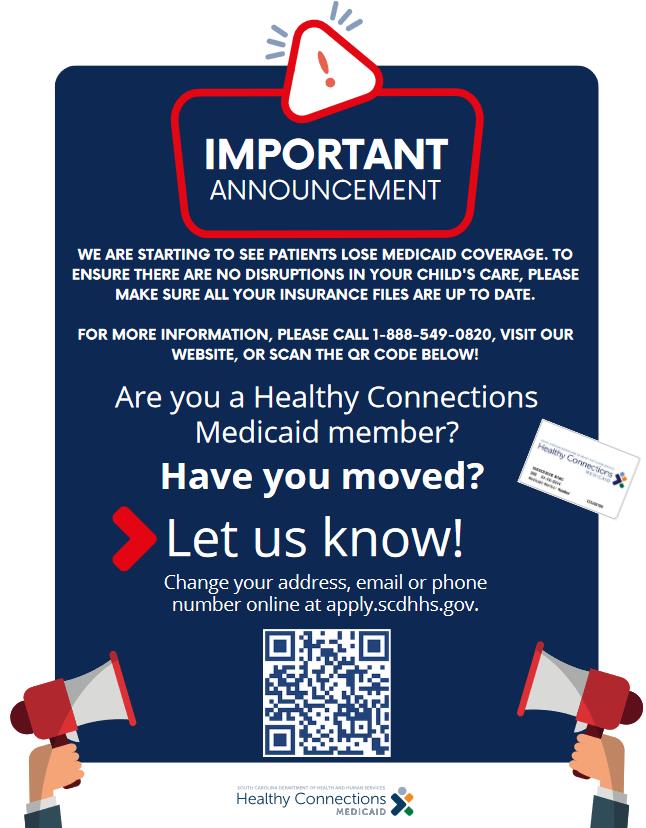 Medicaid Announcement